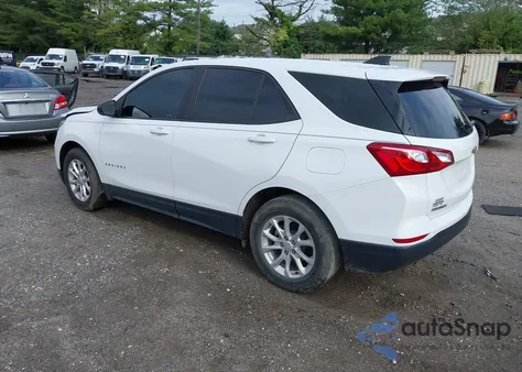 2021 Chevrolet Equinox Fwd Ls из США, поврежденный, VIN 3GNAXHEV5MS100457